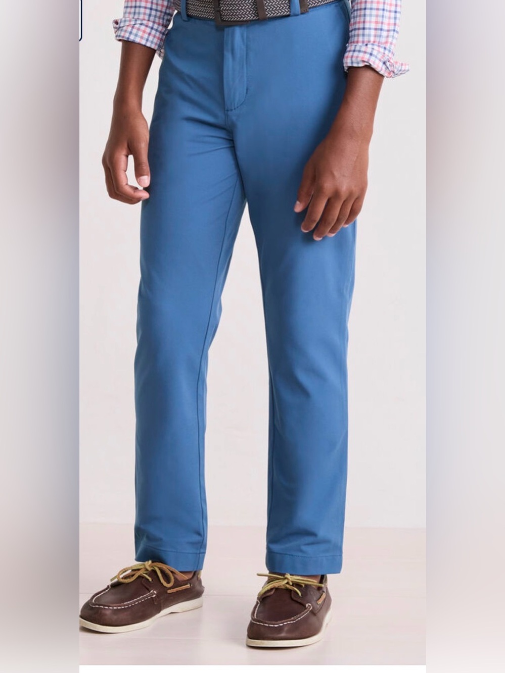 Vineyard Vines Light Blue Performance on the Go Dress Pants